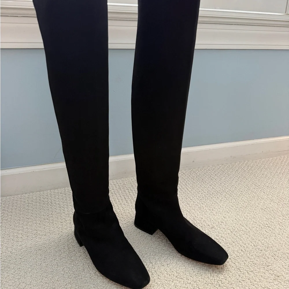 Emerson Fry black suede over the knee boots size 8 - Picture 3 of 7